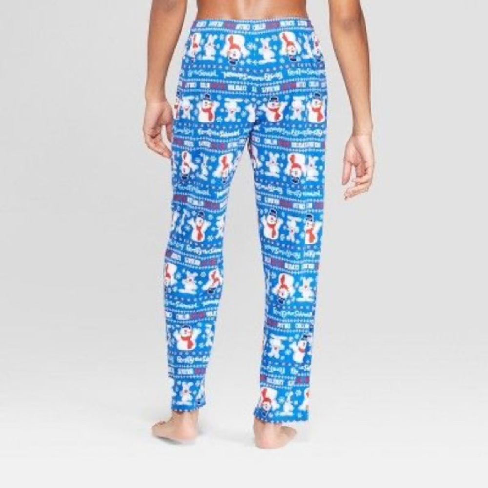 frosty the snowman xmas christmas pajama pants pjs